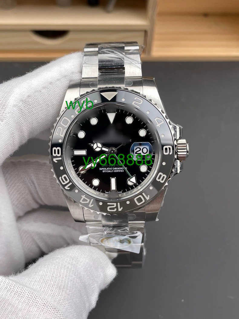 Watch Luxury Watch 40mm 126710 Grnr II Gray Circle Mens Watches m126710grnr-0004 Automatic Mechanical Watch Wristwatch Sports watch Business watch W