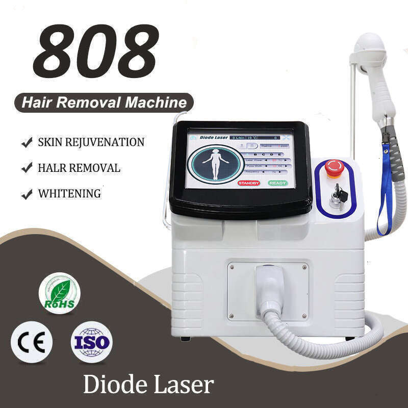 New Arrival Compact Permanent Depilation Hair Removal Painless Ice Point Machine 3 Wavelength 755 808 1064 Diode Laser Skin Rejuvenation Salo
