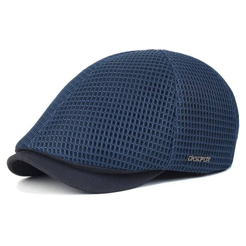 Brimless Cap Mesh Sboy Caps Summer Men Women Hats Breathable Beret Outdoor Gorro Hombre Boina Golf Hat Fashion Casual Solid Flat skull Cap Hat ss1