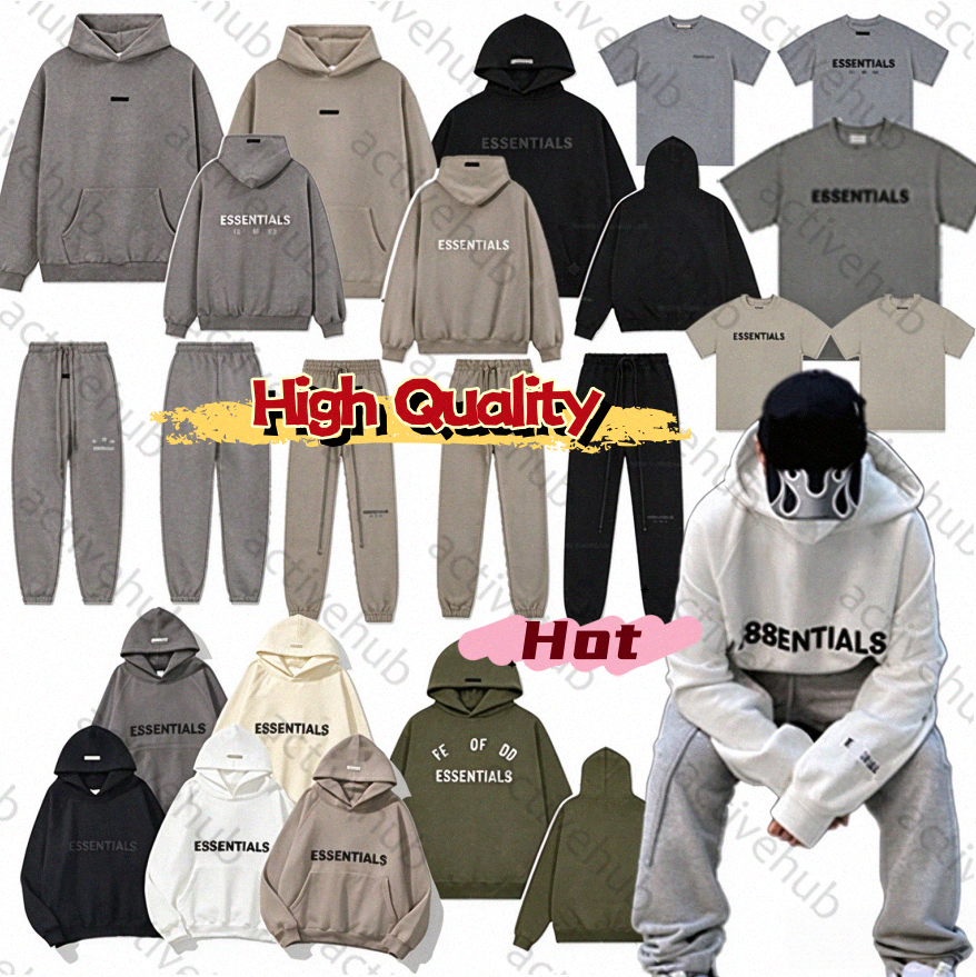 Essential mens hoodies tracksuit Designer hoodie mens jacket Print Hoody Clothes oversized streetwear hoodie designer Sweatpant High Street R9ua#