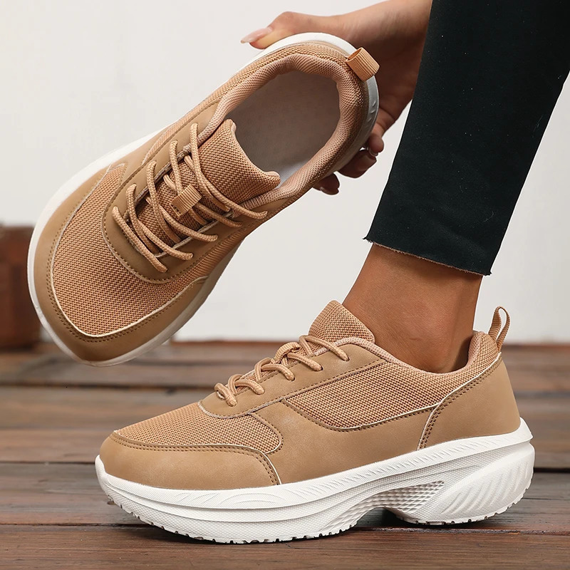 Women Thick and Low Shoe Casual Wide Foot Swelling Shoes Thumb Valgus Adjustment Soft Comfortable Diabetes Shoes Walking Shoes 261019
