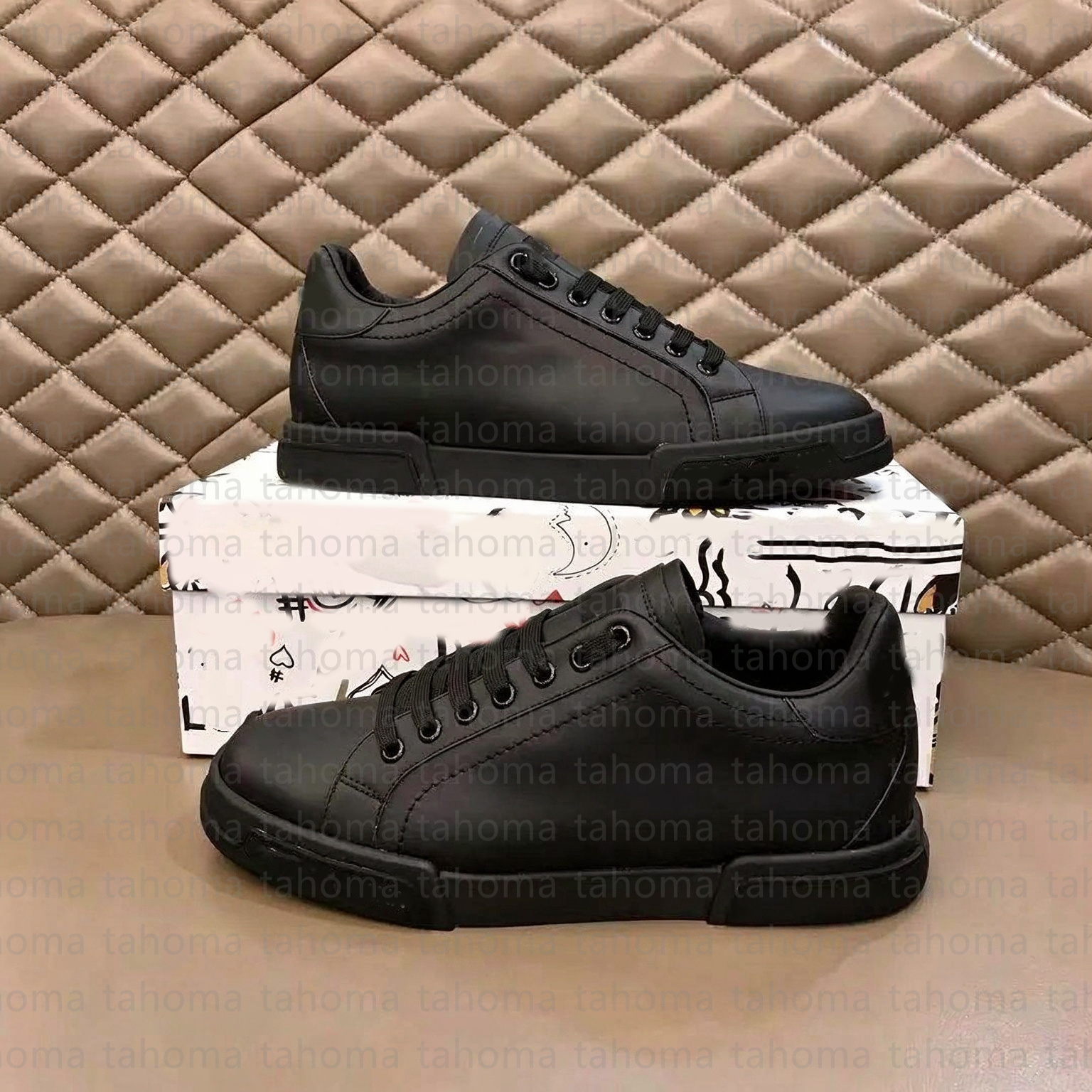 Designer Shoes Luxury Leather Casual Shoes Fall/Winter New Style Fashion Men's Sports Shoes Comfortable Breathable Running Shoes Top White Snea