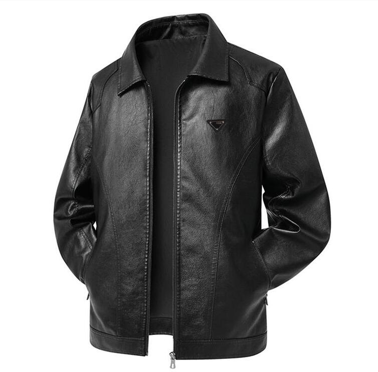 mens leather jacket autumn winter Luxury loose men's outdoor motorcycle coat fashion Windbreaker waterproof Designer Jackets