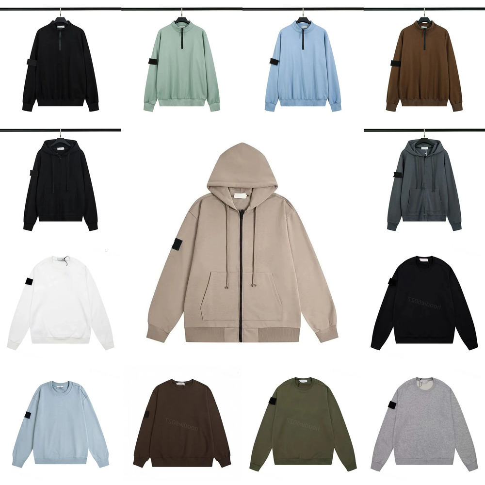 Stones hoodies designer Mens Hoodie cotton Sweatshirts brand Badge Compass hoodies Casual Sweatshirt Pullover jumper zipper coats pullove Sweater ja