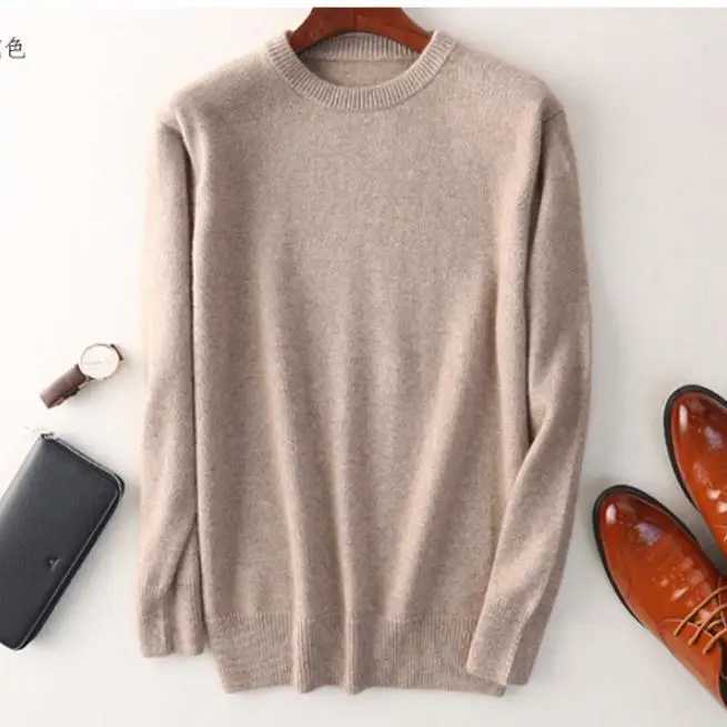 Sweater Men 2025 Autumn Cashmere Winter Jumper Robe Hombre Pull Homme Hiver Pullover Men O-neck Knitted Sweaters M261016
