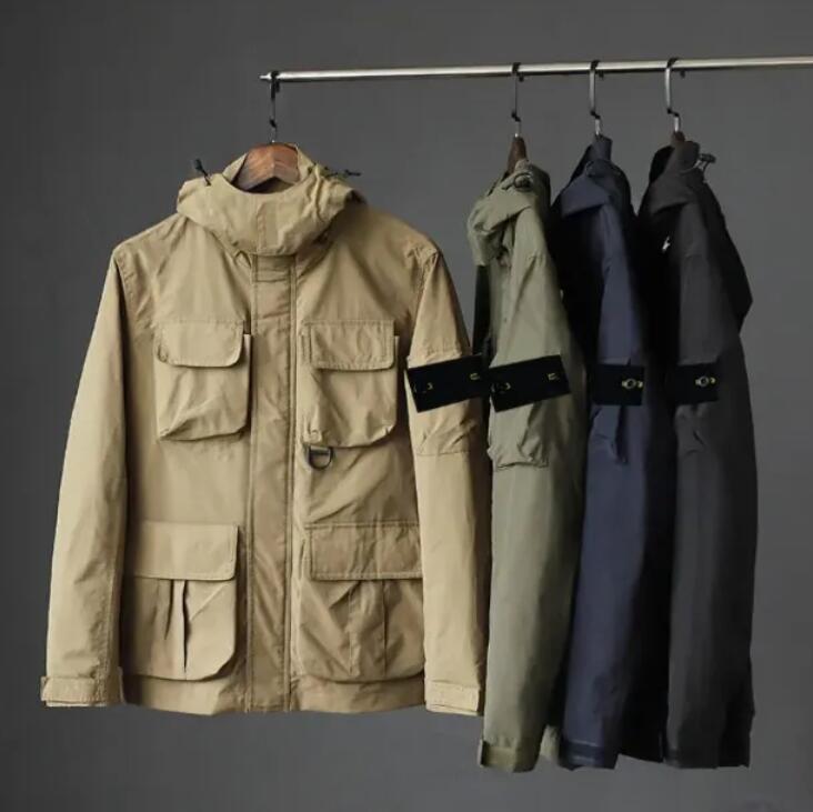 Mens Jackets Windproof and Waterproof Outdoor Sports Mountaineering Clip Designer Brand Jackets Pocket Casual Mens Outdoor Jackets