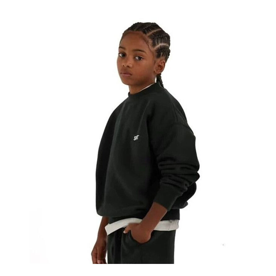 Multi-Piece Toddler Youth Outdoor Tracksuit Kits Boys Clothing Set Baby 2Pcs Autumn Winter Kids Designer Clothes Tracskuit Plush Leisure Loose Sport