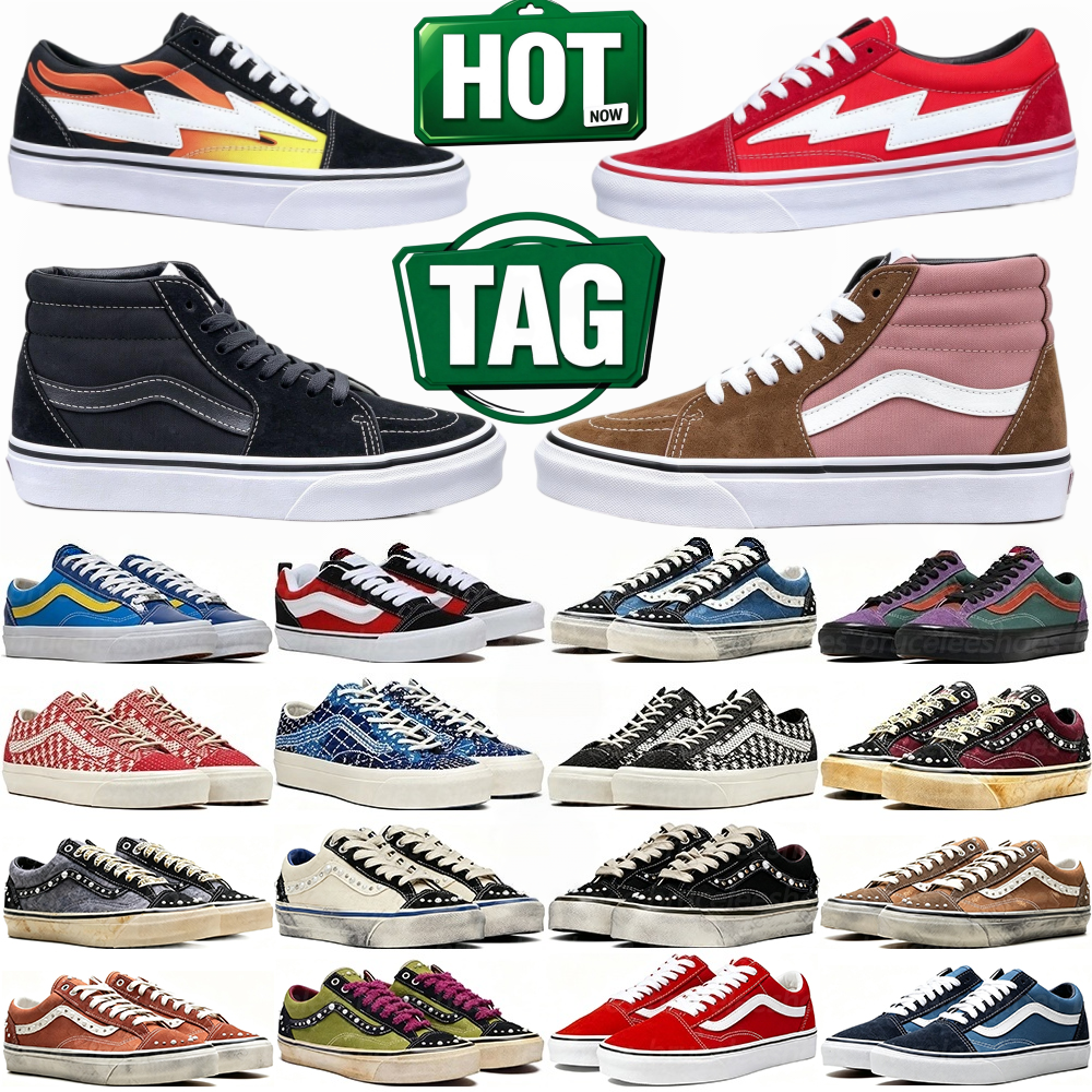 SH Designer luxury trendy canvas new men's and women's sports pearl training retro casual walking shoes classic fashion high quality sk8