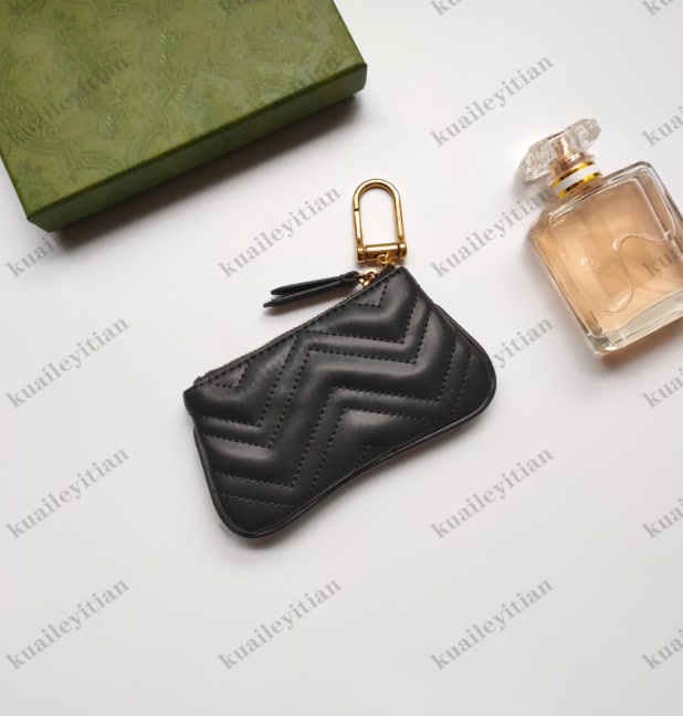 high quality Card Holder key pouch designer keychain wallet top quality mini bag purse coin pouch zippy pocket organizer