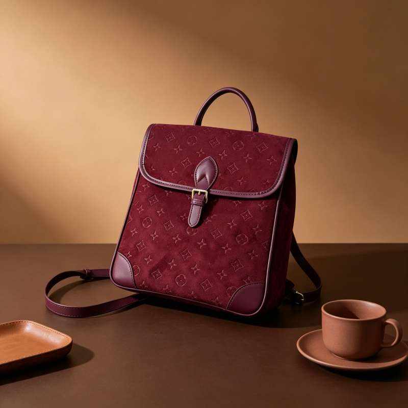 Free shipping designer bag fashion Female style large capacity commuting backpack 2026s hot