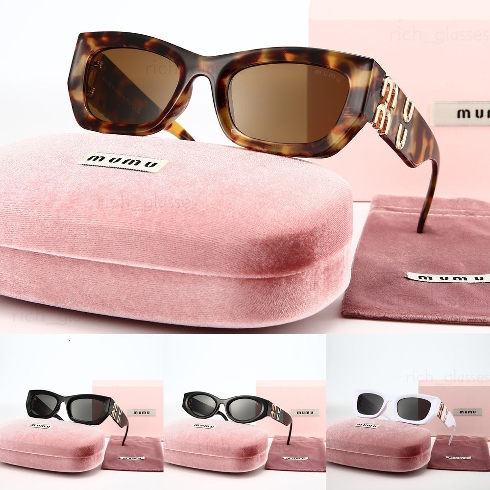 miummi sunglasses design sunglasses Designer UV400 Protection Glasses Black Transparent Tortoise Clear Frame Cat Eye Luxury Daily Beach Outdoor Sung