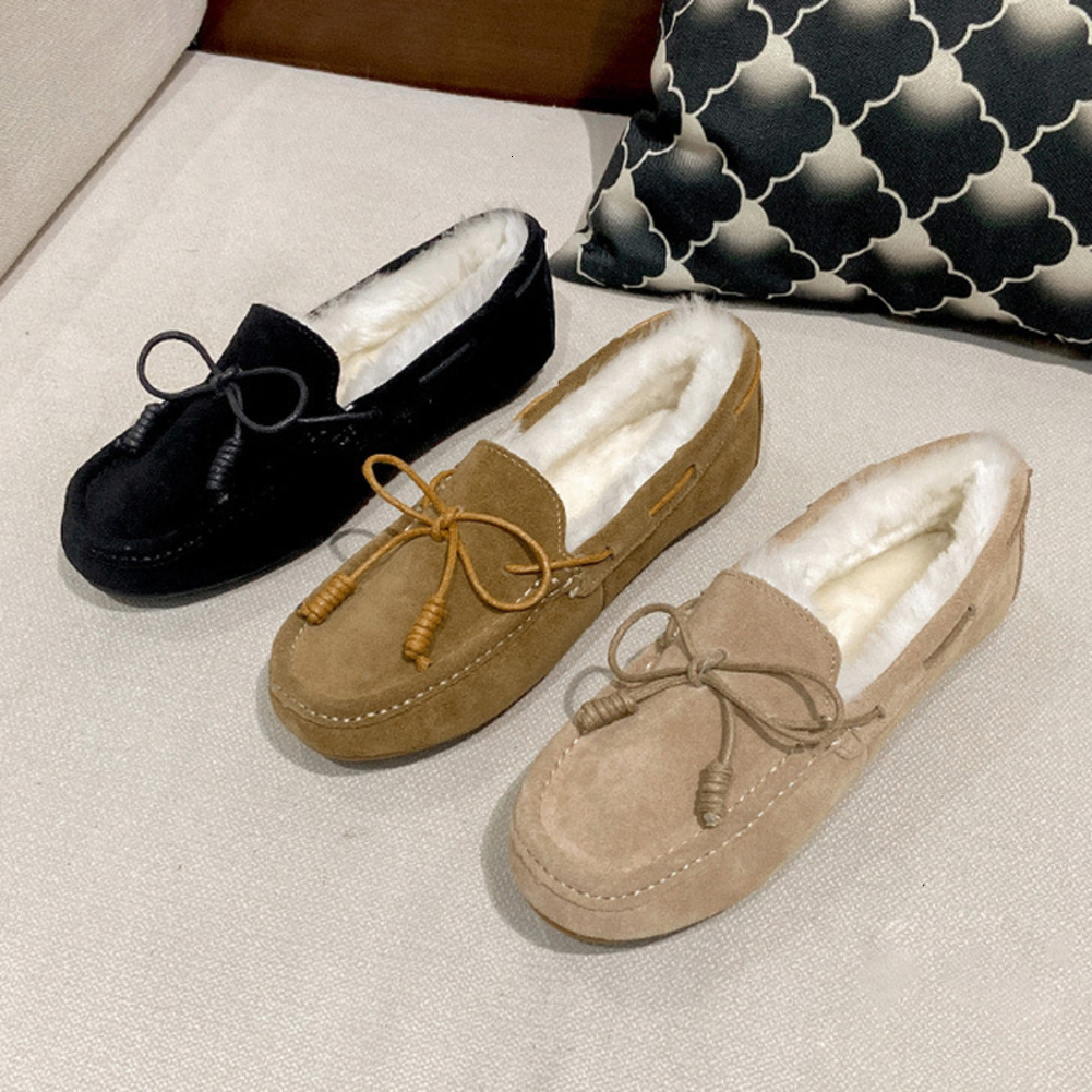 Designer Shoe 2026 Casual Shoe Genuine Cozy Winter Leather Shearg Wool Shoes - Warm Plush For Man Ankle luxury Boots For Women Free Shipping Free Sh
