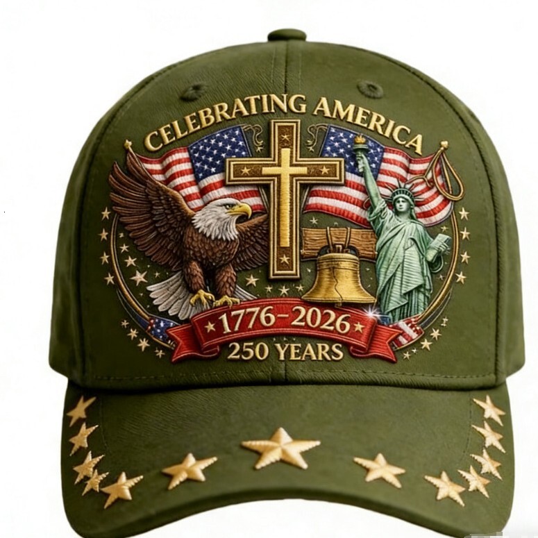 Luxury Cap Brand Designer Hat Luxury Cap Brand Designer Hat Luxury Cap Brand Designer Hat Washed Cotton Printed Hat For Men, 250Th Anniversary Eagle