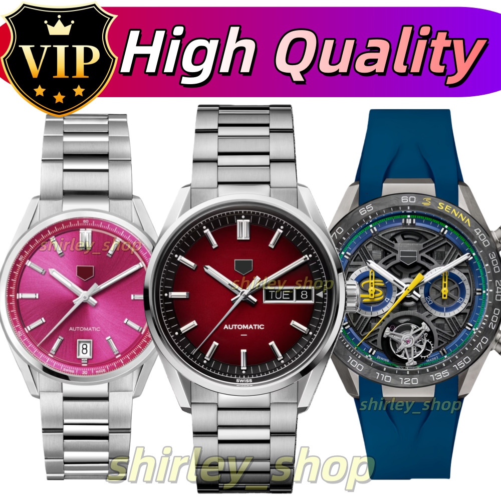 2026 10A Tagly Heuererlyness Watch men Designer Luxury Watch F1 Carrrera High Quality Superclone Aquaracers Watch Chronograph Watch Quartz/automatic