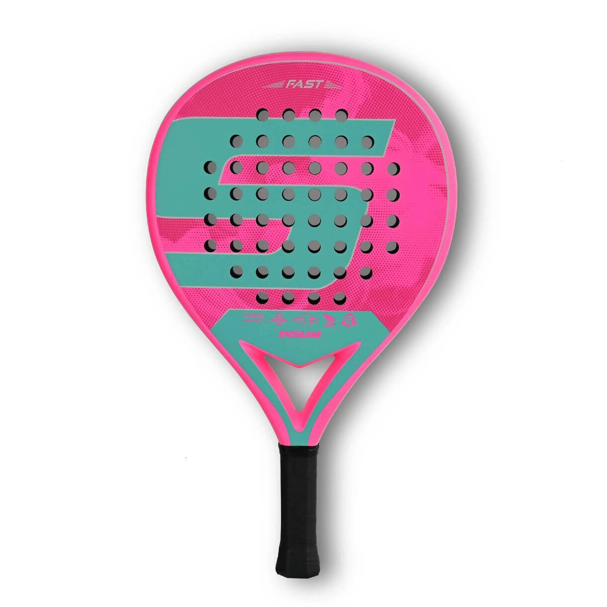 Multi-Piece Tennis Racket Matching Kits INSUM Carbon Fiber Surface full graphite professional tournament racquets With EVA Memory Flex Foam Core * P
