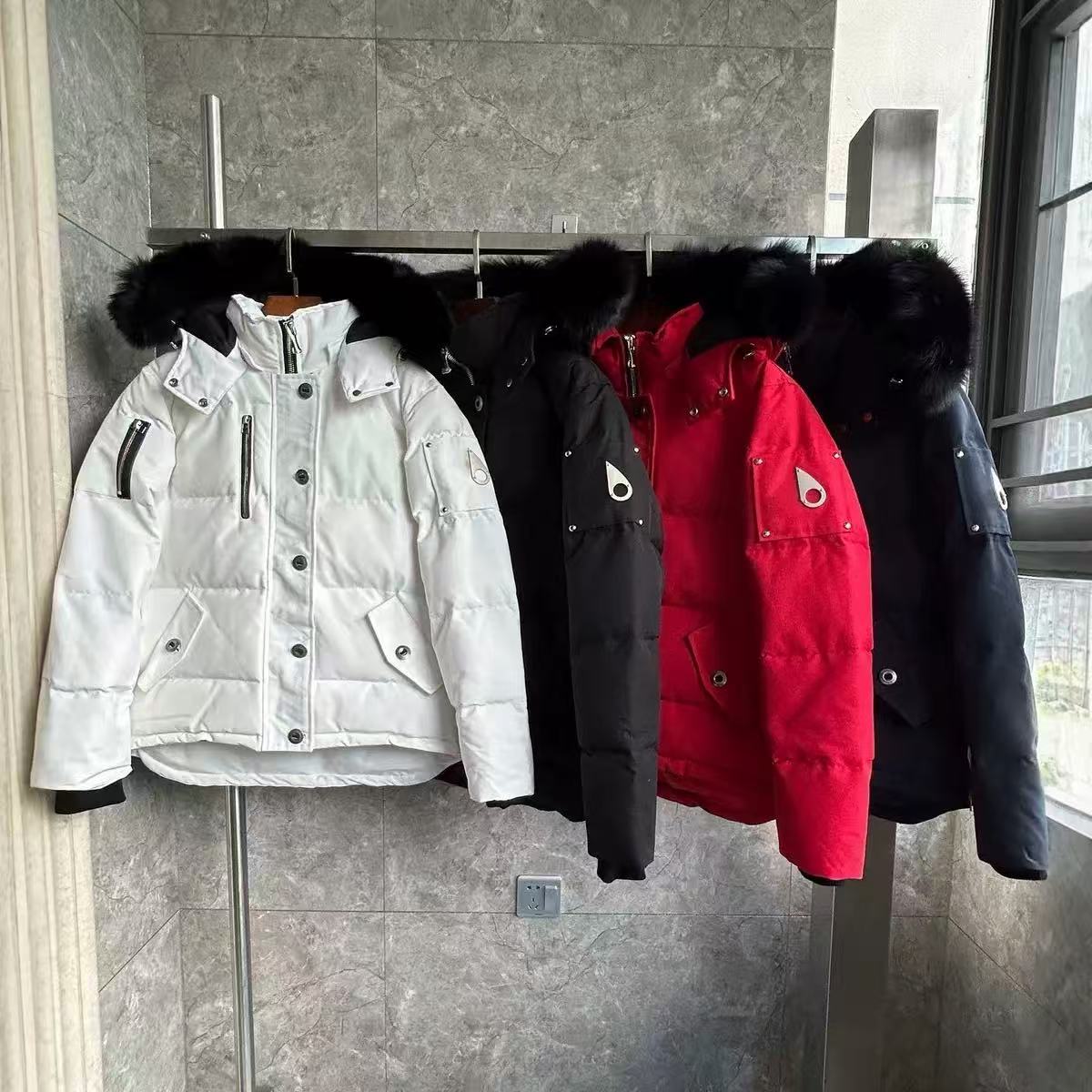 Moose Down Jacket Designer Jackets Mens Jackets Outdoor Casual Windproof Women Mens Waterproof Snowproof Puffer Winter Jacket