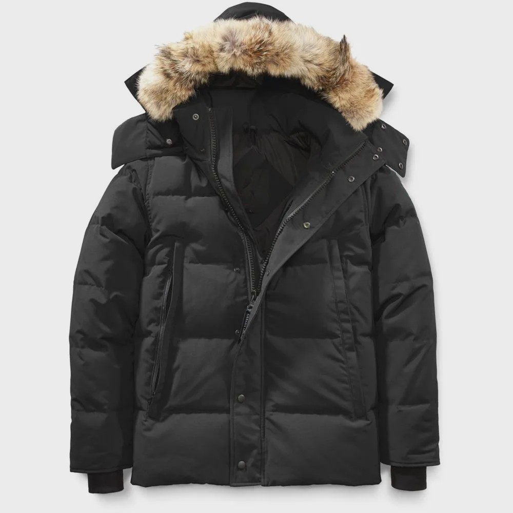 canada Jacket Down 29 wyndham parker Women Men 29S Wolf Fur Collar Medium Length Winter New Style Overcame Clothes Thick High-End 90% Duck Downs Men
