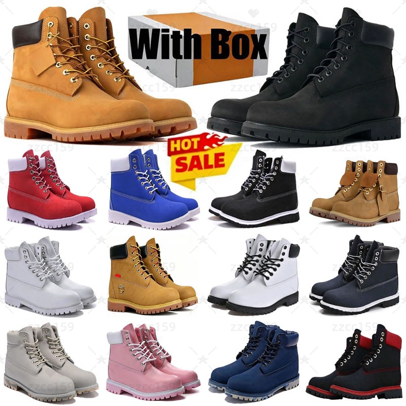 With Box Designer boots cowboy boots martin booties boot Shoes for mens womens winter Autumn bottes botte sneakers over the knee snow high
