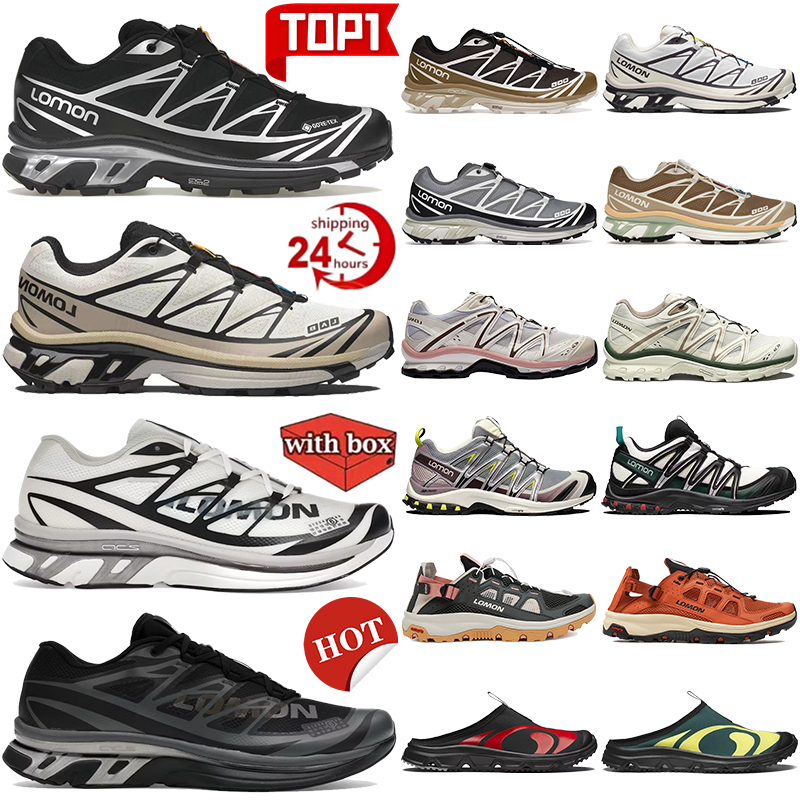 Free Shipping Designer XT-6 Running Shoes Men Women XT-MM-6 alomon Sneakers Black Silver Wren Kangaroo alomonshoes xt6 Sports Shoe Mens Womens Outdo