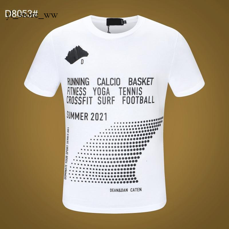 dsquaredmen Shirt Men Summer New Brand Icon Designer Polo dsquaredd Shirt Tops Luxury Print Shorts O Neck Short Sleeve Street High Quality dsquaredi
