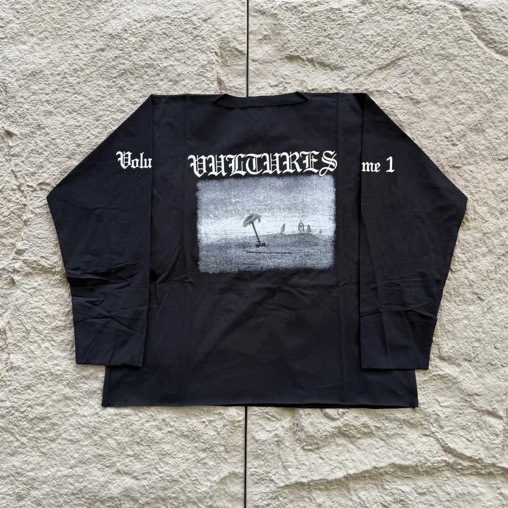 YE Black Dogs Streetwear Russian Graphics Printed Long Sleeves Tee Vintage Loose Oversized T Shirt For Men Woman T261019