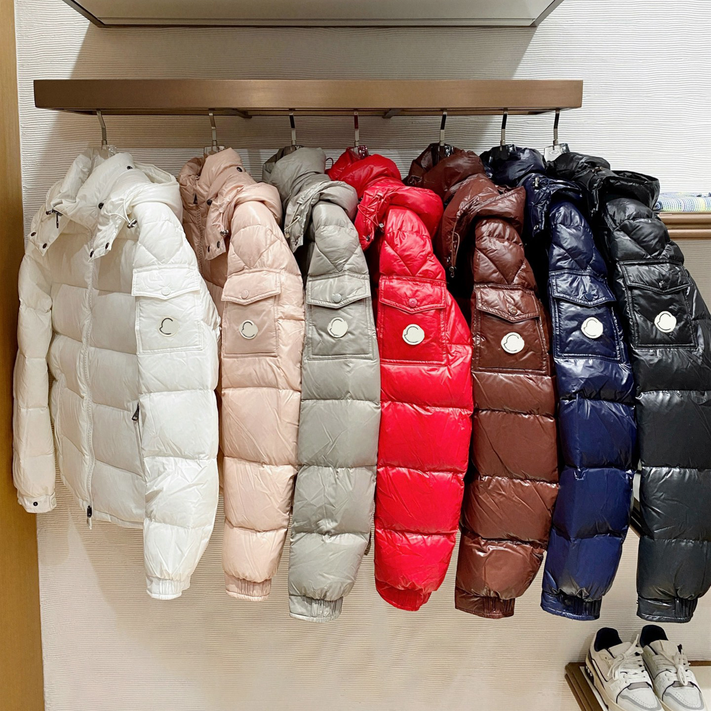 Designer brand high-quality men's jackets, down jackets, men's designer jackets, winter down jackets, zippered jackets, thick and warm wom
