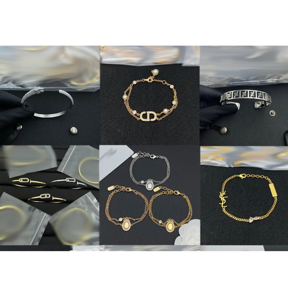 Ff Jewelry Designer Ffendy Jewelry Luxury Bracelet For Woman Men Luxe Bangle Diamond-encrusted Leopard Head Bracelet Is Trendy Light Luxury Simpl