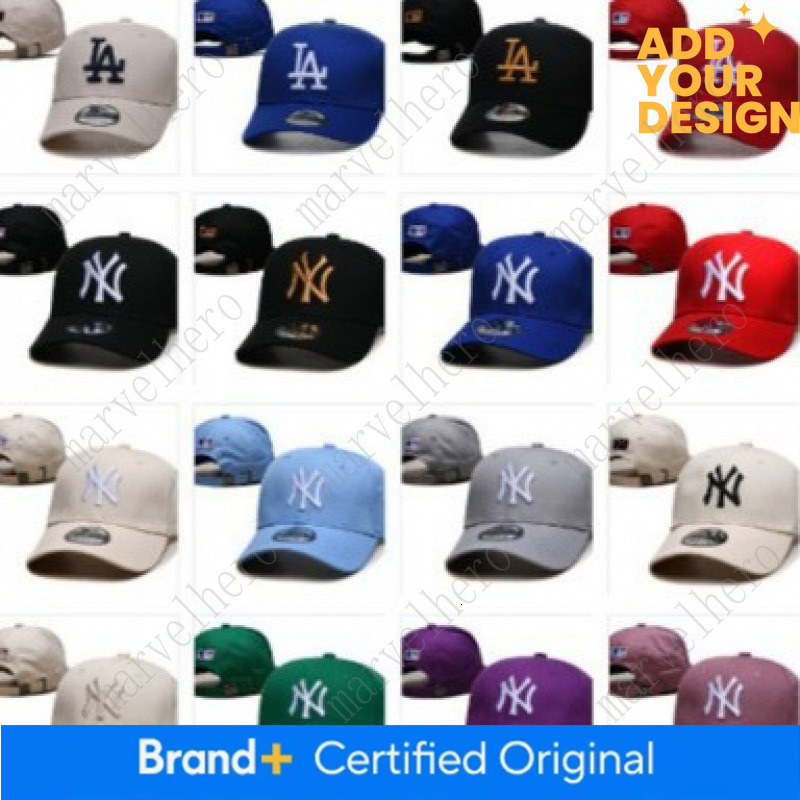 Cross Border New Cotton NY Baseball Cap Summer Collection Korean Style Unisex Casual Versatile Yankee Mesh Cap