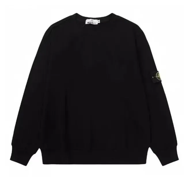 Pull Stone-overhemden voor heren Prue-katoenen appliqué Los ademend Designer T-shirt met korte mouwen en shorts Casual Street Wear-sets voor heren 3