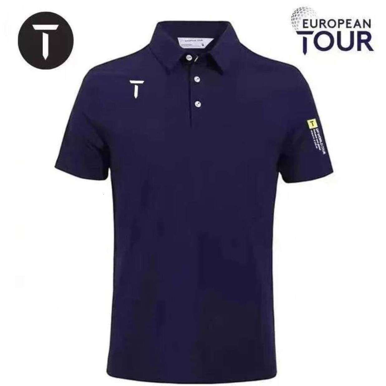 Professional Performance Golf TShirts * European Tour Golf Mens Short Sleeve 24 Summer Lightweight Cool * * Sport Speed Dry Polo Shirt Men fourway s