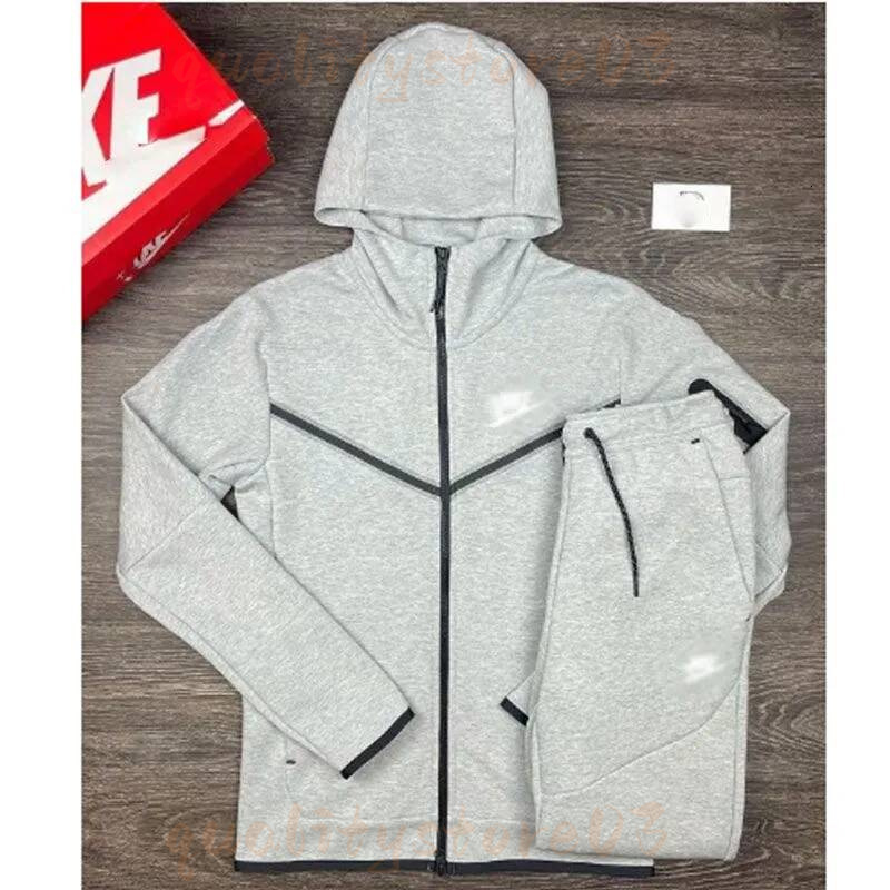 Tech Fleece Designer Hoodie Mens Womens High Quality Hoodies Pants Tracksuits Sports Jackets Space Cotton Trousers Tracksuit Bottoms Techfleece Man