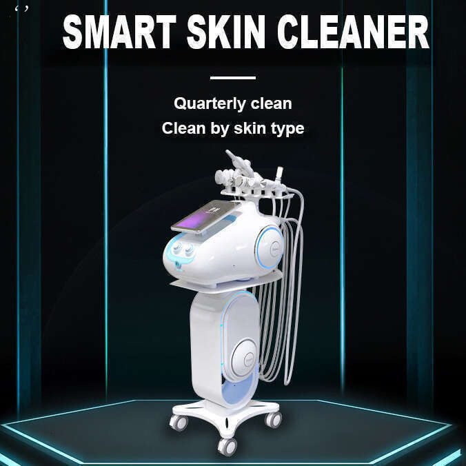 Portable Skin Beauty Salon 6 In 1 Painless Skin Peeling Whitening Beauty Deep Cleaning Pore Shrinking Ozone Ion Anti-Bacteria Apparatu