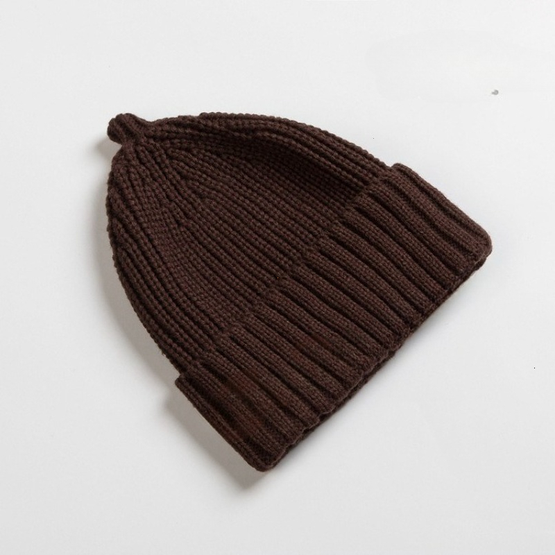Winter Beanie Knitted Hats for Girls Cute Women Autumn Bonnet Thick Warm Beanies Hat Female Design New Gorro J260511