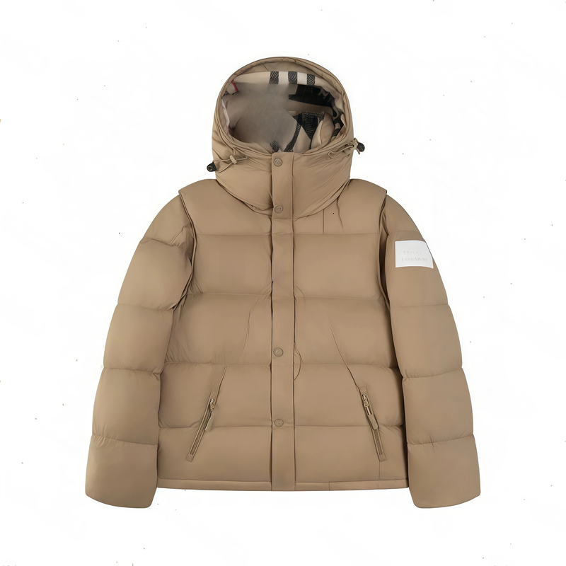 mens burdown jacket winter puffer jacket designer coats jackets unisex embroidery Stand Collar Loose Thick zipper Fashion winter outerwear winterjac