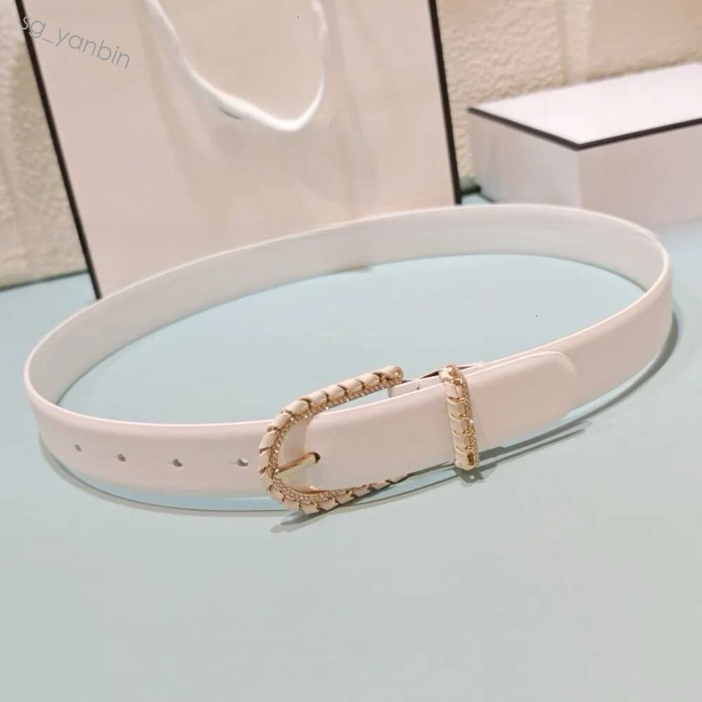 Luxury woman designer fashion genuine leather width 3cm needle buckle with diamond match skirt pants coat size 90 115cm women hight quality belt Hot