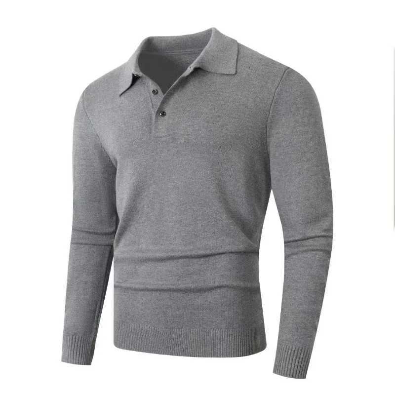 Long Slve Sweater Knit Mens Casual Heavyweight Thermal Pullover Sweater outdoor Anti-pilling Solid Color Pullover M261016
