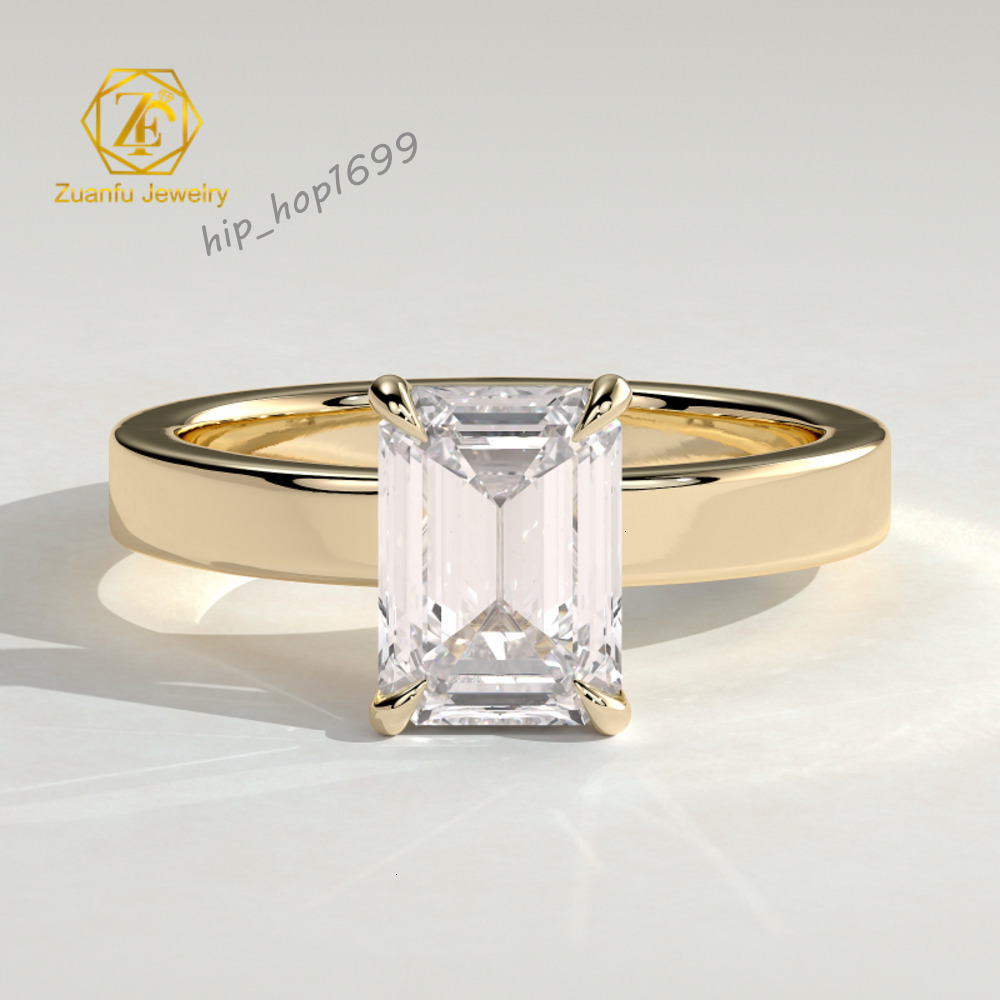 14K Solid Gold Pave Lab Grown Diamond Bold Band Unique Thick Wedding Band Eternity Chunky Ring Anniversary Gift for Wife