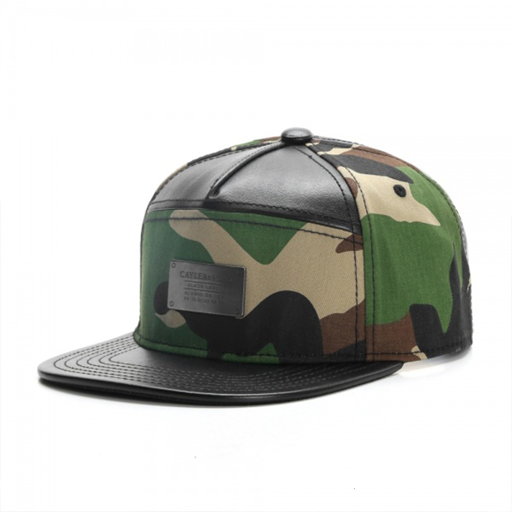Luxury Cap Brand Designer Hat Luxury Cap Brand Designer Hat Luxury Cap Brand Designer Hat PLATED CAP Camouflage Leather Metal Badge Casual Men'