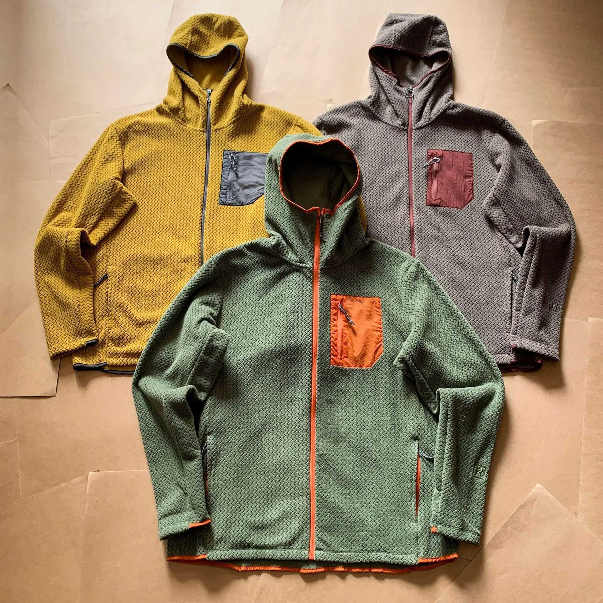 No Outdoor Fleece Keep Warm Tops Autumn Winter Coats Lightweight Breathable Sport R1 Air Full-Zip Hoody Jackets for Men T261019