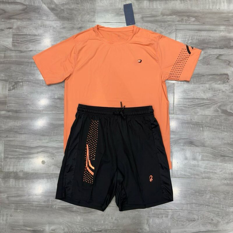 Oasis Shirt Designer Clothes Women Casual Sportswear Men Asic T Shirt Outdoor Running Oasics Short Sleeved Round Neck Aasicstop And Shorts Kids Set