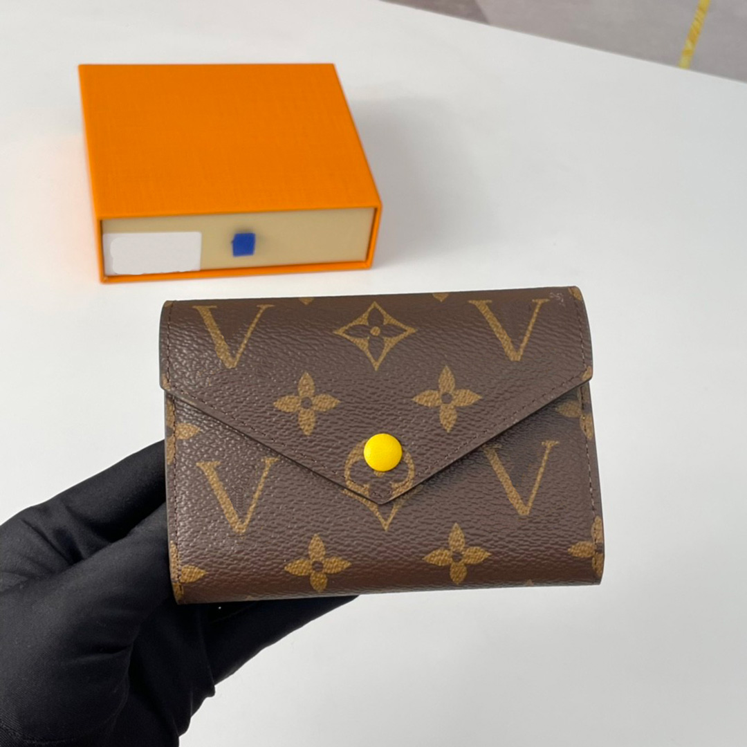 Designer Bags M41938 Luxury Genuine Leather Wallets Vintage Womens Coin Purses Luxury Mens Wallets Mini Compact Wallets Zippered Pockets Clutch Bags