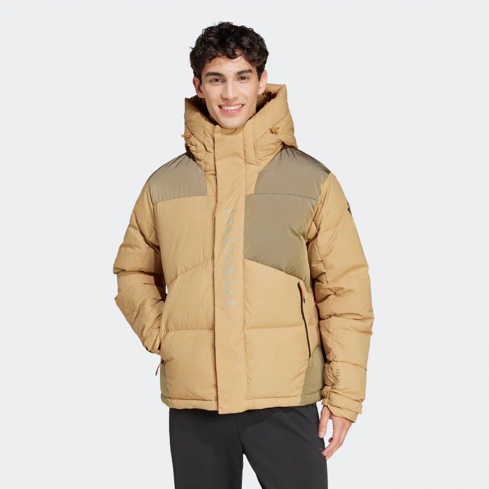 Winter Outdoor Casual Mens Coats Down Cotton Jacket Warm Thickened Windproof hooded Overcoat Sports Outerwear