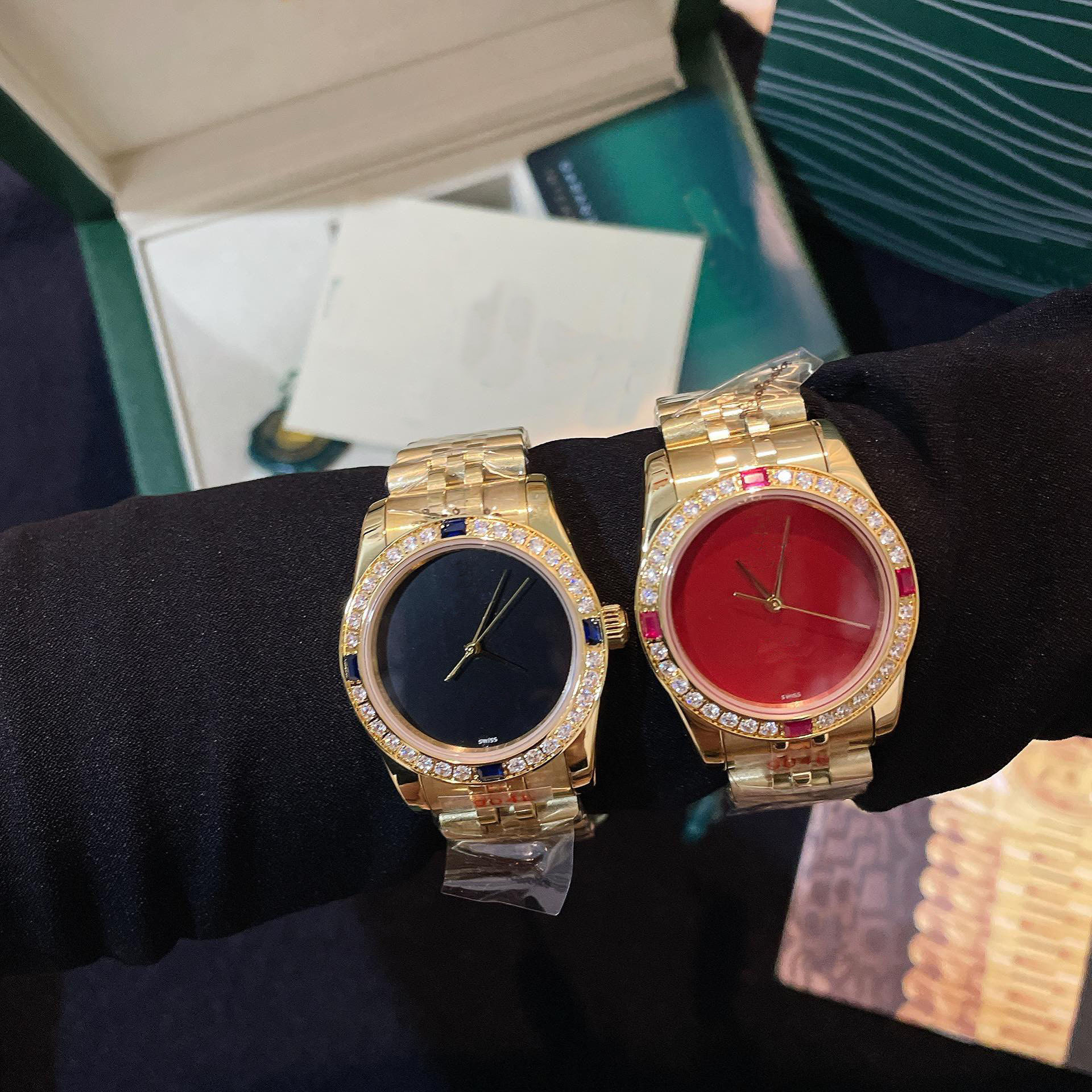 watch designer watch women AAA high quality diamond metal watch for women 31mm mechanical automatic watches classic stainless steel strap montre Chr