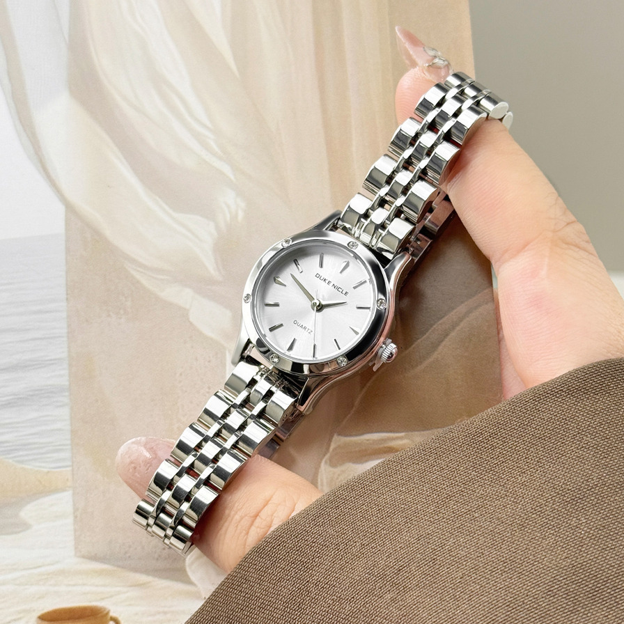 E NICLE Solid Steel Simple Women's Business Casual Wristwatch, High-End Fashionable And Elegant, Wholesale From Manufacture ljh321