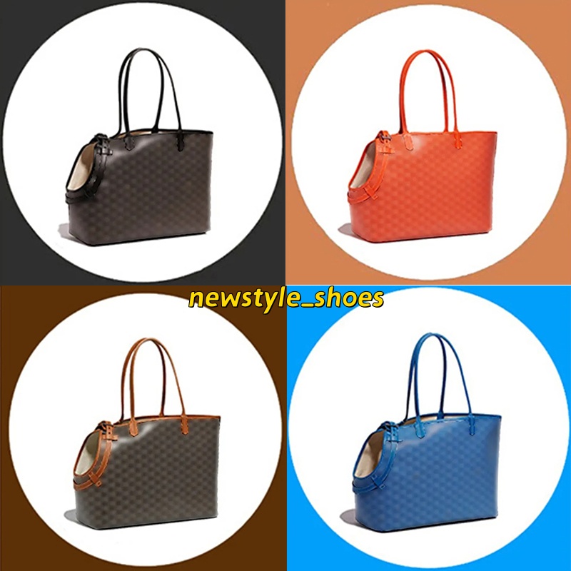 Dog Bag Puppy Small Cat Valise Sling Waterproof Premium Pu Leather Carrying Handbag For Outdoor Travel Walking Hikin Wholesale Dropshipping
