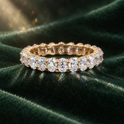 High Quality VVS Oval Cut Lab Grown Diamond Engagement Ring Custom 10K 14K 18K Gold Synthetic Diamond Ring Fine Women Jewelry