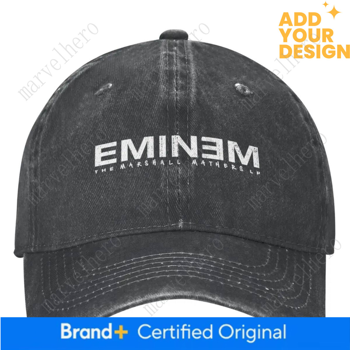 Vintage Rapper Rap God Eminem Baseball Men Women Distressed Washed Headwear Outdoor Workouts Adjustable Fit Caps Hat