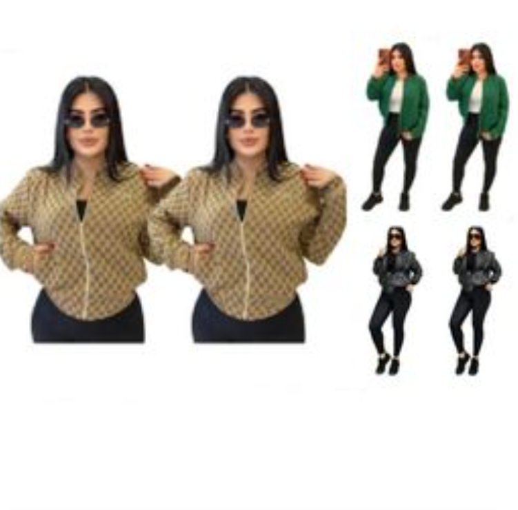 womens Jackets designer Outerwear women Coats Fashion stand collar baseball uniform Lady Windbreaker Short parka women jacket