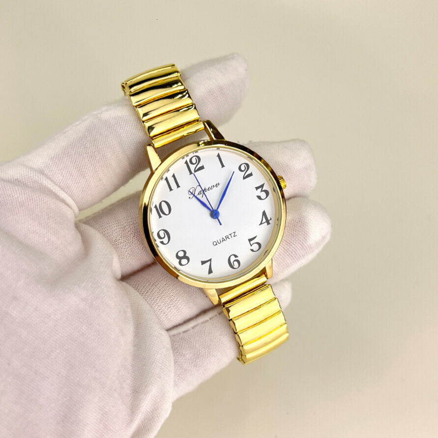 New Simple Quartz Elastic quartz Band Watch ladies Casual Fashion Elderly Women's Wristwatch Factory Direct Sale Small Dial ljh456