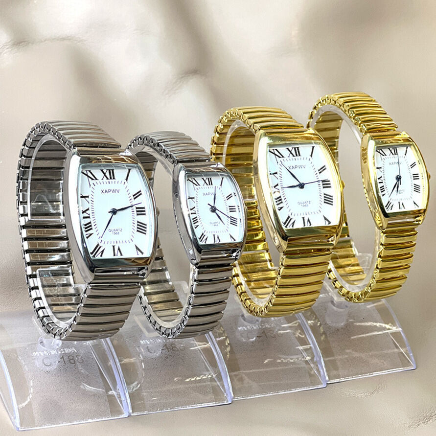 n Numeral Quartz Watches quartz For Men And Women, Cross-Border Hot-Selling Fashion Women's Elastic Wristwatches, Wholesale ljh456